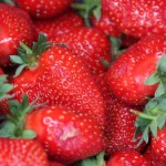 picture of ripe strawberries