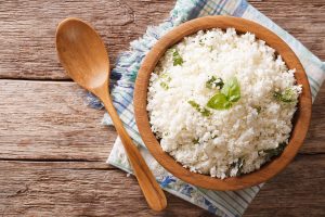 Cauliflower Rice with Basil